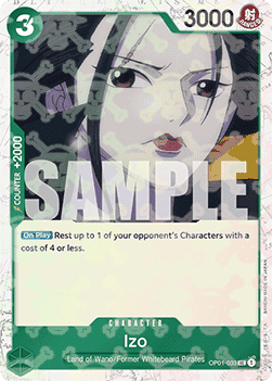 Izo (OP01-033) (V.2) (The Best)
