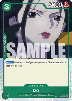 Izo (OP01-033) (V.3) (The Best)