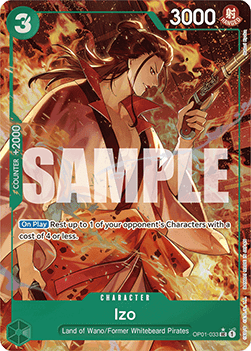 Izo (OP01-033) (V.4) (The Best)
