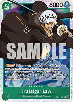 Trafalgar Law (OP01-047) (V.1) (The Best)