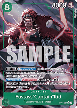 Eustass"Captain"Kid (OP01-051) (V.2) (The Best)