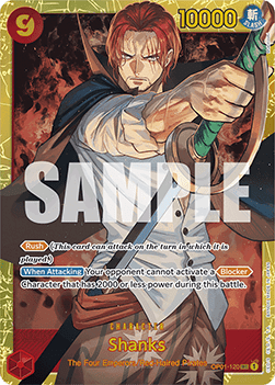 Shanks (OP01-120) (V.1) (The Best)