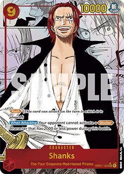Shanks (OP01-120) (V.3) (The Best)