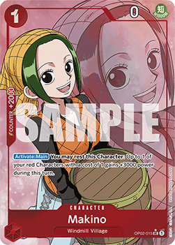 Makino (OP02-015) (V.3) (The Best)