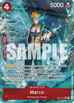 Marco (OP02-018) (V.3) (The Best)