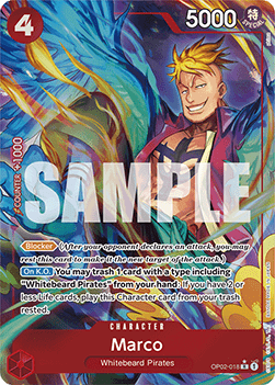 Marco (OP02-018) (V.4) (The Best)