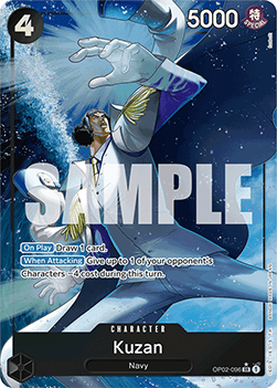 Kuzan (OP02-096) (V.2) (The Best)