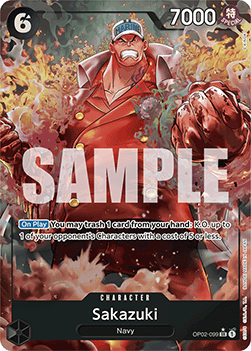 Sakazuki (OP02-099) (V.2) (The Best)