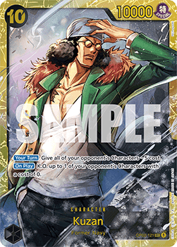 Kuzan (OP02-121) (V.1) (The Best)