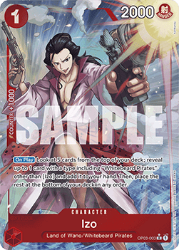 Izo (OP03-003) (V.3) (The Best)