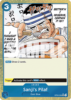 Sanji's Pilaf (OP03-056) (V.3) (The Best)