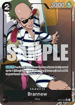 Brannew (OP03-089) (V.3) (The Best)