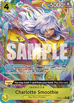 Charlotte Smoothie (OP03-110) (V.4) (The Best)