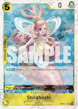 Shirahoshi (OP03-116) (V.2) (The Best)