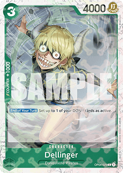 Dellinger (OP04-029) (V.2) (The Best)