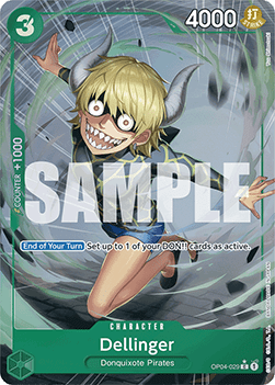 Dellinger (OP04-029) (V.3) (The Best)