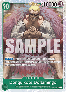 Donquixote Doflamingo (OP04-031) (V.1) (The Best)