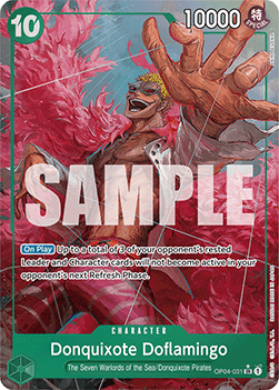 Donquixote Doflamingo (OP04-031) (V.2) (The Best)