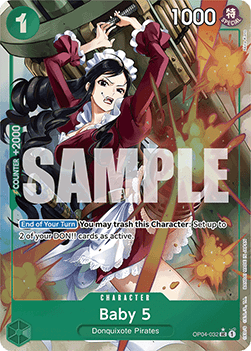 Baby 5 (OP04-032) (V.3) (The Best)