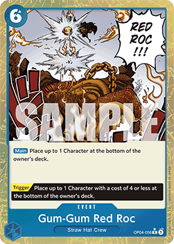 Gum-Gum Red Roc (OP04-056) (V.3) (The Best)