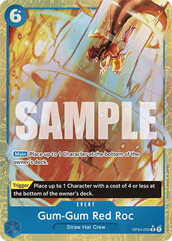 Gum-Gum Red Roc (OP04-056) (V.4) (The Best)