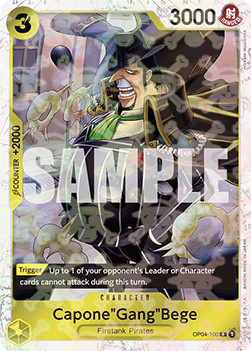 Capone"Gang"Bege" (OP04-100) (V.2) (The Best)