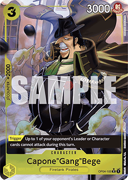 Capone"Gang"Bege" (OP04-100) (V.3) (The Best)