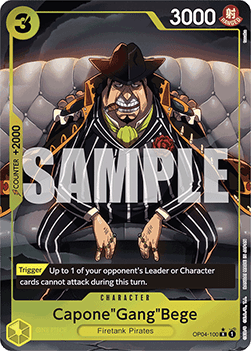 Capone"Gang"Bege" (OP04-100) (V.4) (The Best)