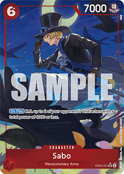 Sabo (OP05-007) (V.2) (The Best)