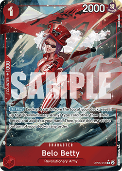 Belo Betty (OP05-015) (V.3) (The Best)