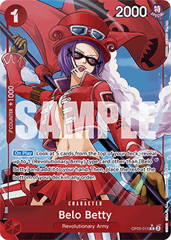 Belo Betty (OP05-015) (V.4) (The Best)