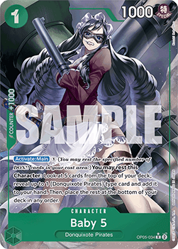 Baby 5 (OP05-034) (V.3) (The Best)