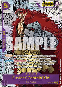 Eustass"Captain"Kid (OP05-074) (V.3) (The Best)