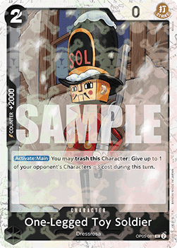 One-Legged Toy Soldier (OP05-081) (V.2) (The Best)