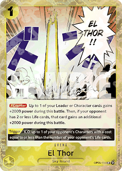 El Thor (OP05-114) (V.2) (The Best)