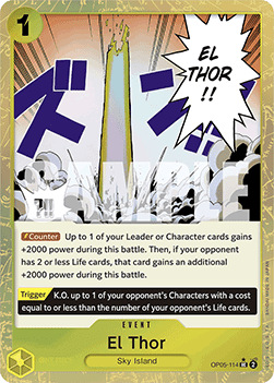 El Thor (OP05-114) (V.3) (The Best)