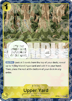 Upper Yard (OP05-117) (V.2) (The Best)