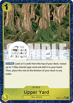 Upper Yard (OP05-117) (V.3) (The Best)