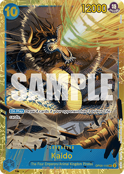 Kaido (OP05-118) (V.1) (The Best)