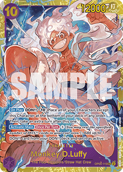 Monkey.D.Luffy (OP05-119) (V.1) (The Best)