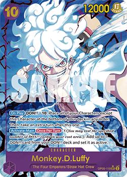 Monkey.D.Luffy (OP05-119) (V.2) (The Best)
