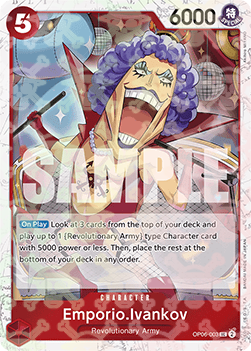 Emporio.Ivankov (OP06-003) (V.2) (The Best)