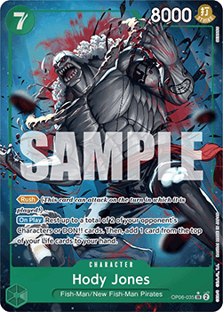 Hody Jones (OP06-035) (V.2) (The Best)