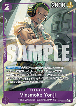 Vinsmoke Yonji (OP06-066) (V.3) (The Best)