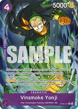 Vinsmoke Yonji (OP06-067) (V.3) (The Best)