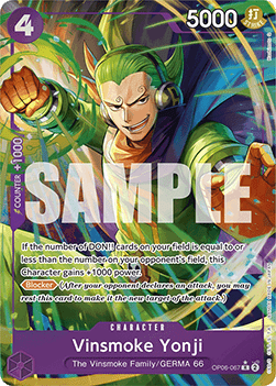 Vinsmoke Yonji (OP06-067) (V.4) (The Best)