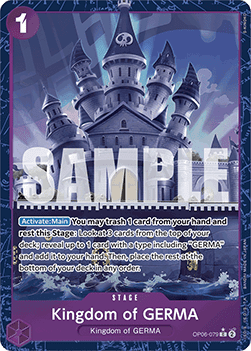 Kingdom of GERMA (OP06-079) (V.4) (The Best)