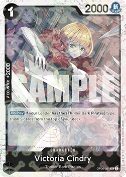 Victoria Cindry (OP06-091) (V.2) (The Best)
