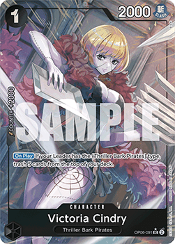 Victoria Cindry (OP06-091) (V.3) (The Best)