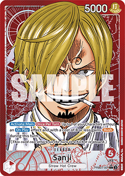 Sanji (PRB01-001) (V.2) (The Best)